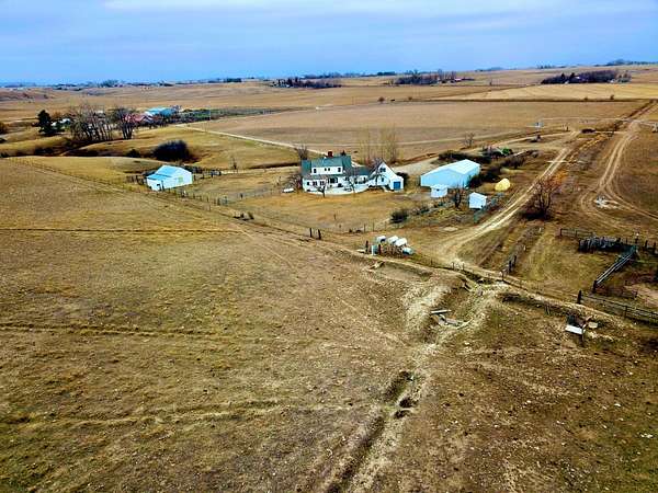 80 Acres of Agricultural Land with Home for Sale in Vaughn, Montana