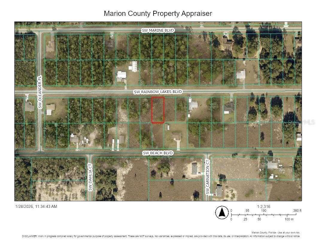 0.24 Acres of Residential Land for Sale in Dunnellon, Florida
