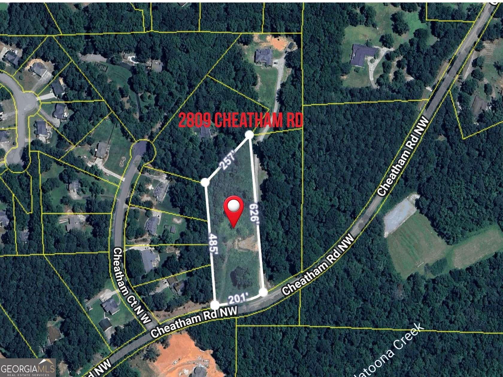 5 Acres of Residential Land for Sale in Acworth, Georgia