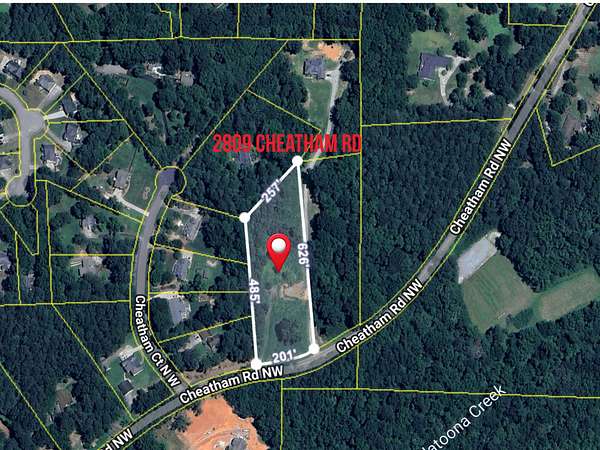 5 Acres of Residential Land for Sale in Acworth, Georgia