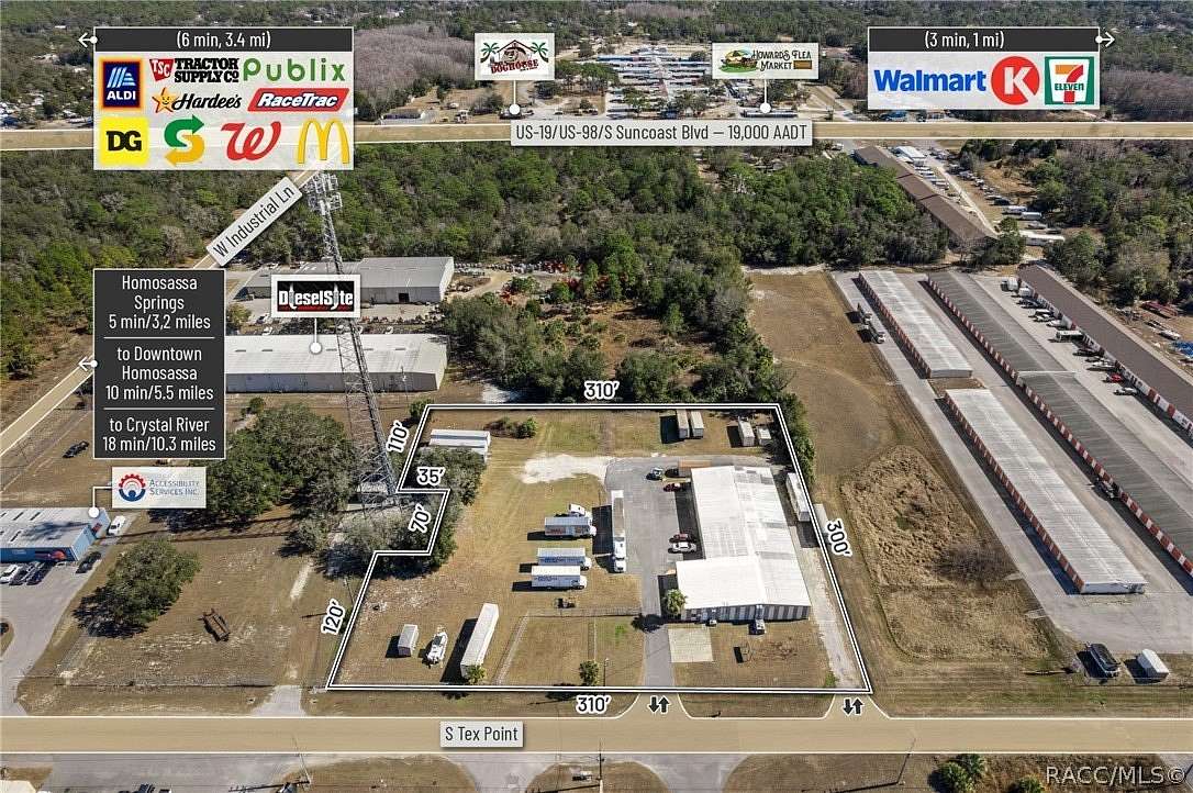 2.1 Acres of Mixed-Use Land for Sale in Homosassa, Florida