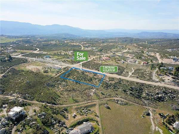 2.66 Acres of Residential Land for Sale in Aguanga, California