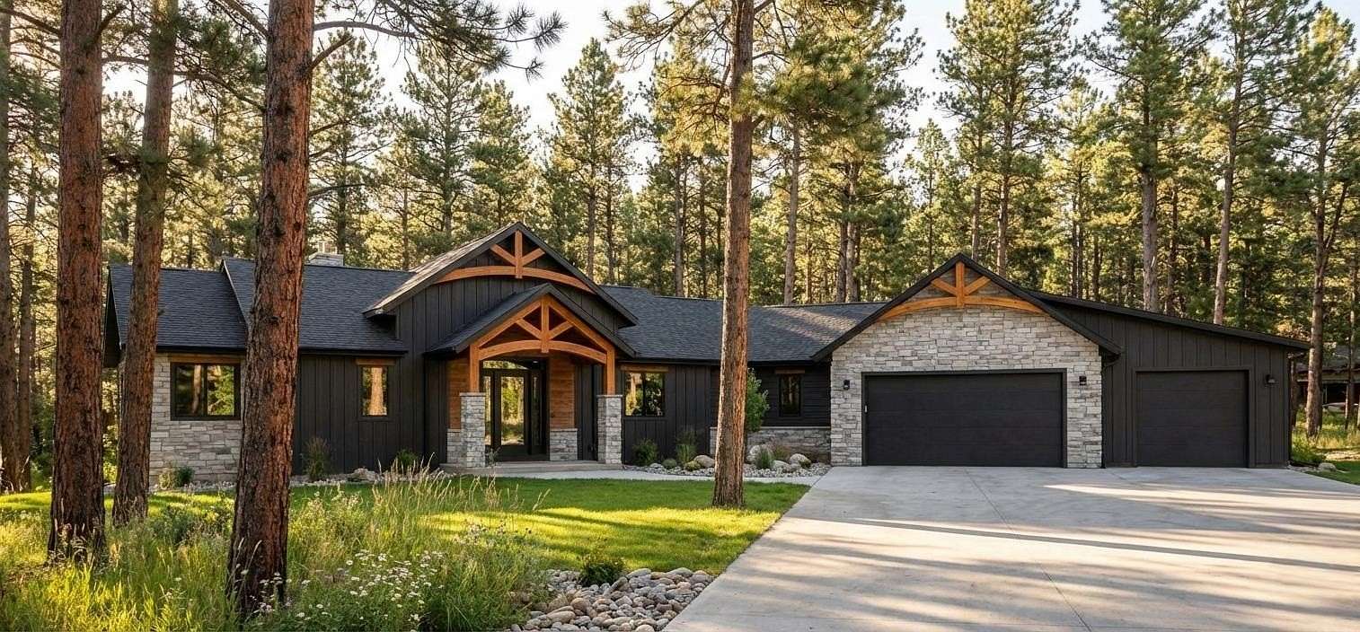 6 Acres of Residential Land with Home for Sale in Rapid City, South Dakota