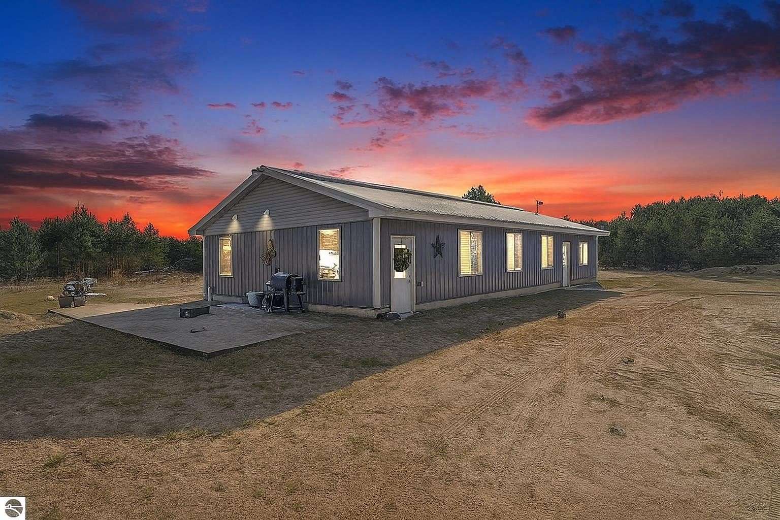 32 Acres of Land with Home for Sale in Fife Lake, Michigan