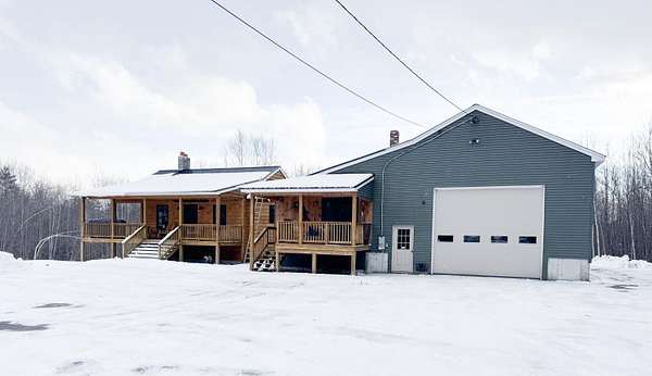 8.25 Acres of Residential Land with Home for Sale in Limington, Maine