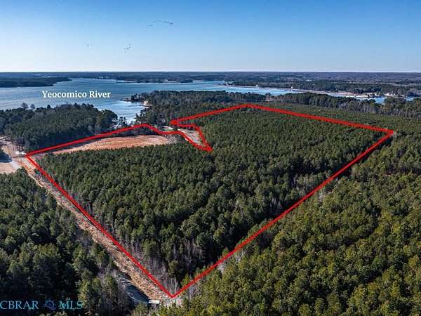 45.6 Acres of Land for Sale in Kinsale, Virginia
