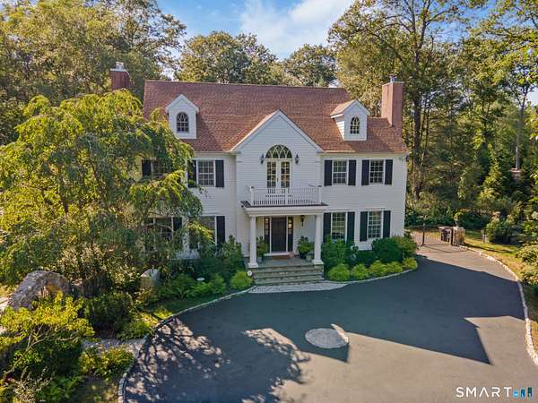 2 Acres of Residential Land with Home for Sale in New Canaan, Connecticut