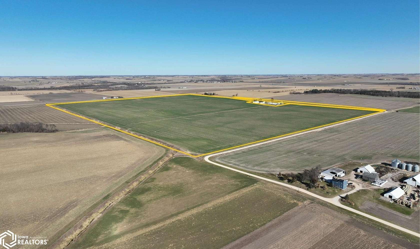 230 Acres of Agricultural Land for Sale in Lost Nation, Iowa