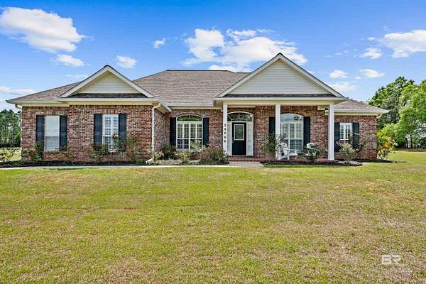 4 Acres of Land with Home for Sale in Elberta, Alabama