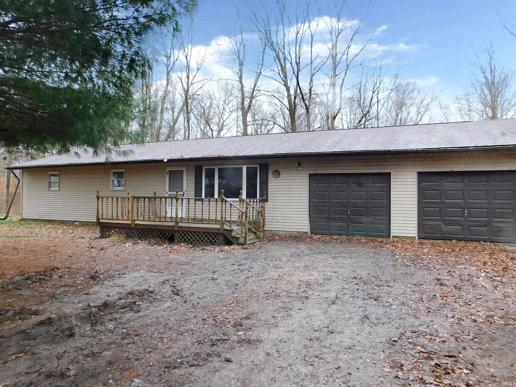 2.5 Acres of Residential Land with Home for Sale in Spencer, Indiana