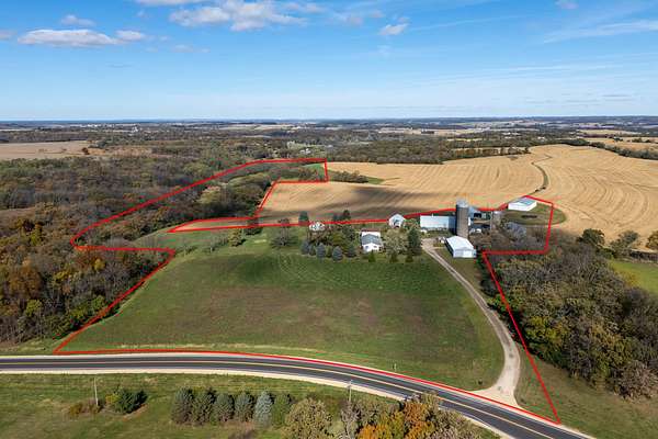 32.7 Acres of Agricultural Land with Home for Sale in Verona, Wisconsin