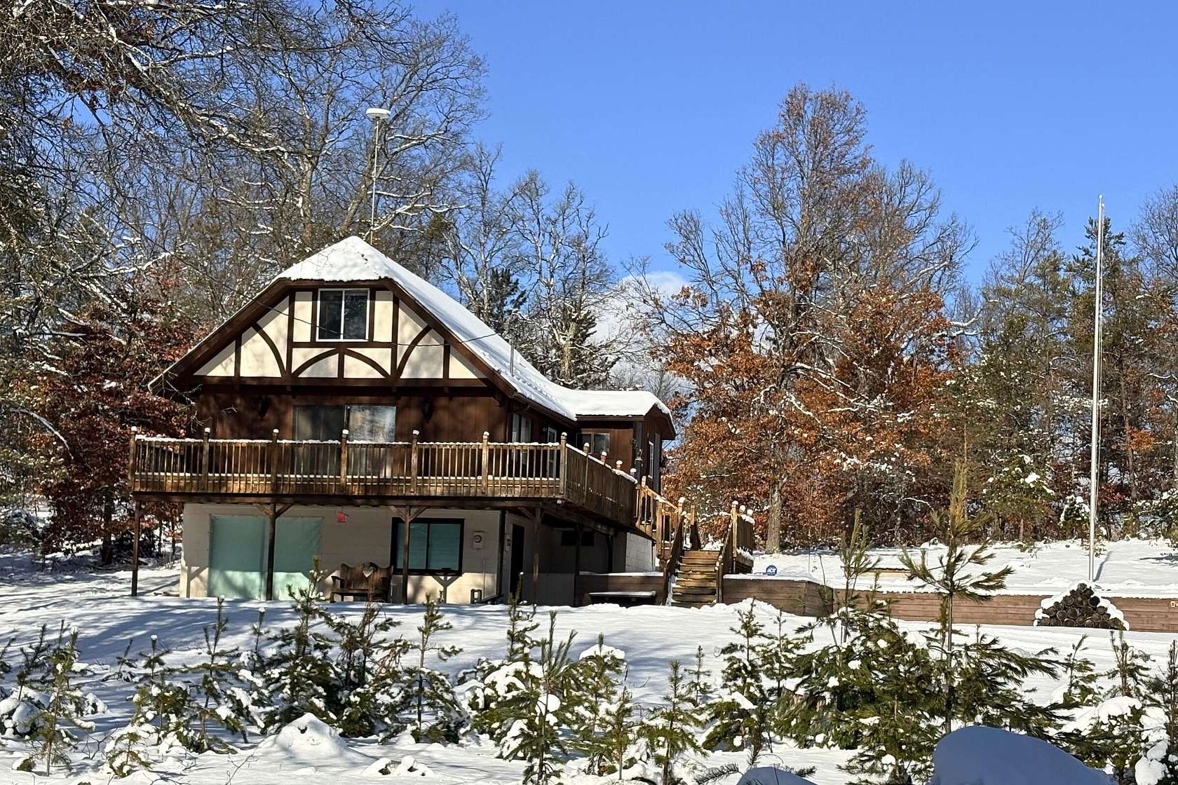 10 Acres of Recreational Land with Home for Sale in Baldwin, Michigan