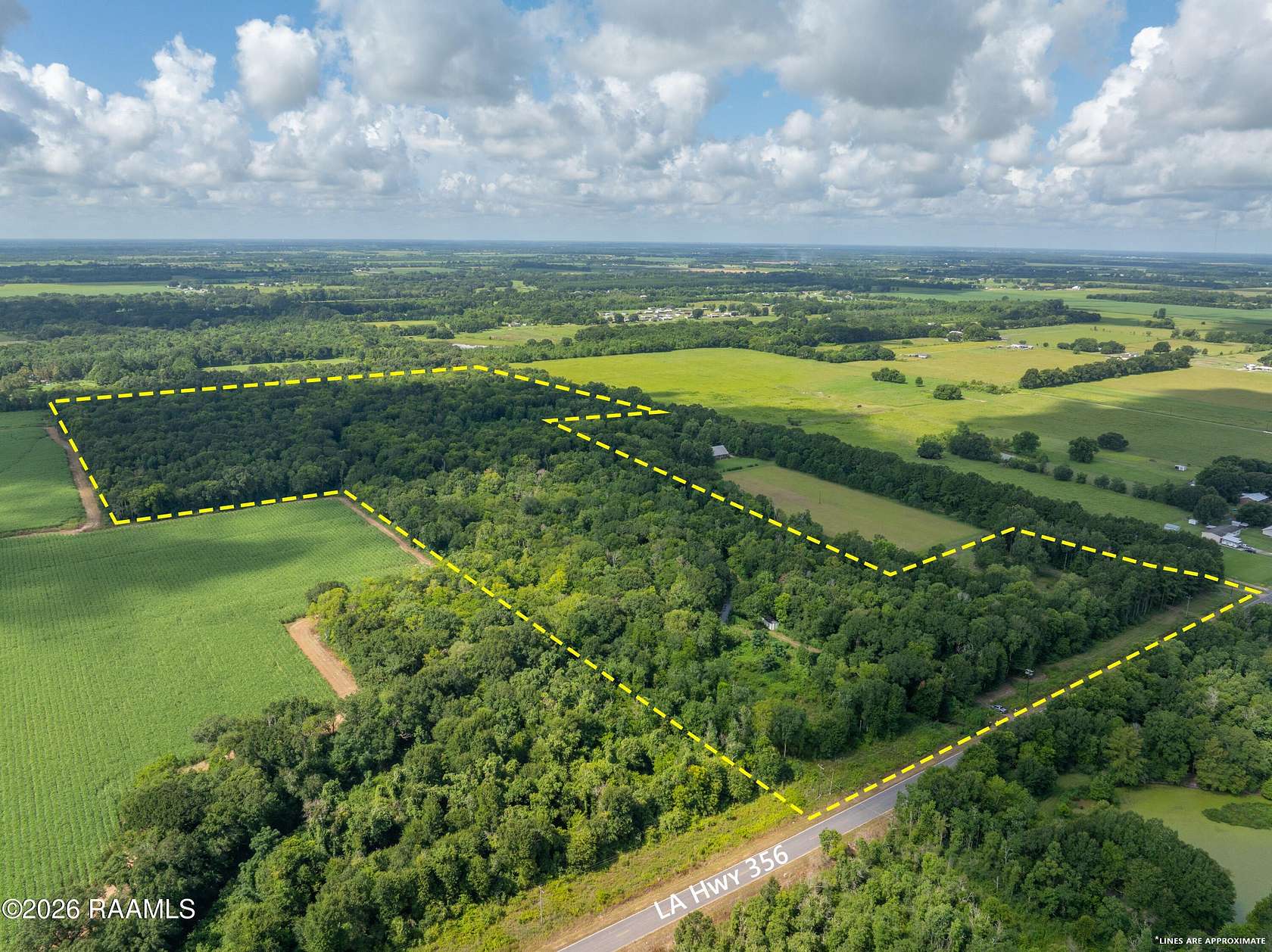 48 Acres of Recreational & Residential Land for Sale in Sunset, Louisiana