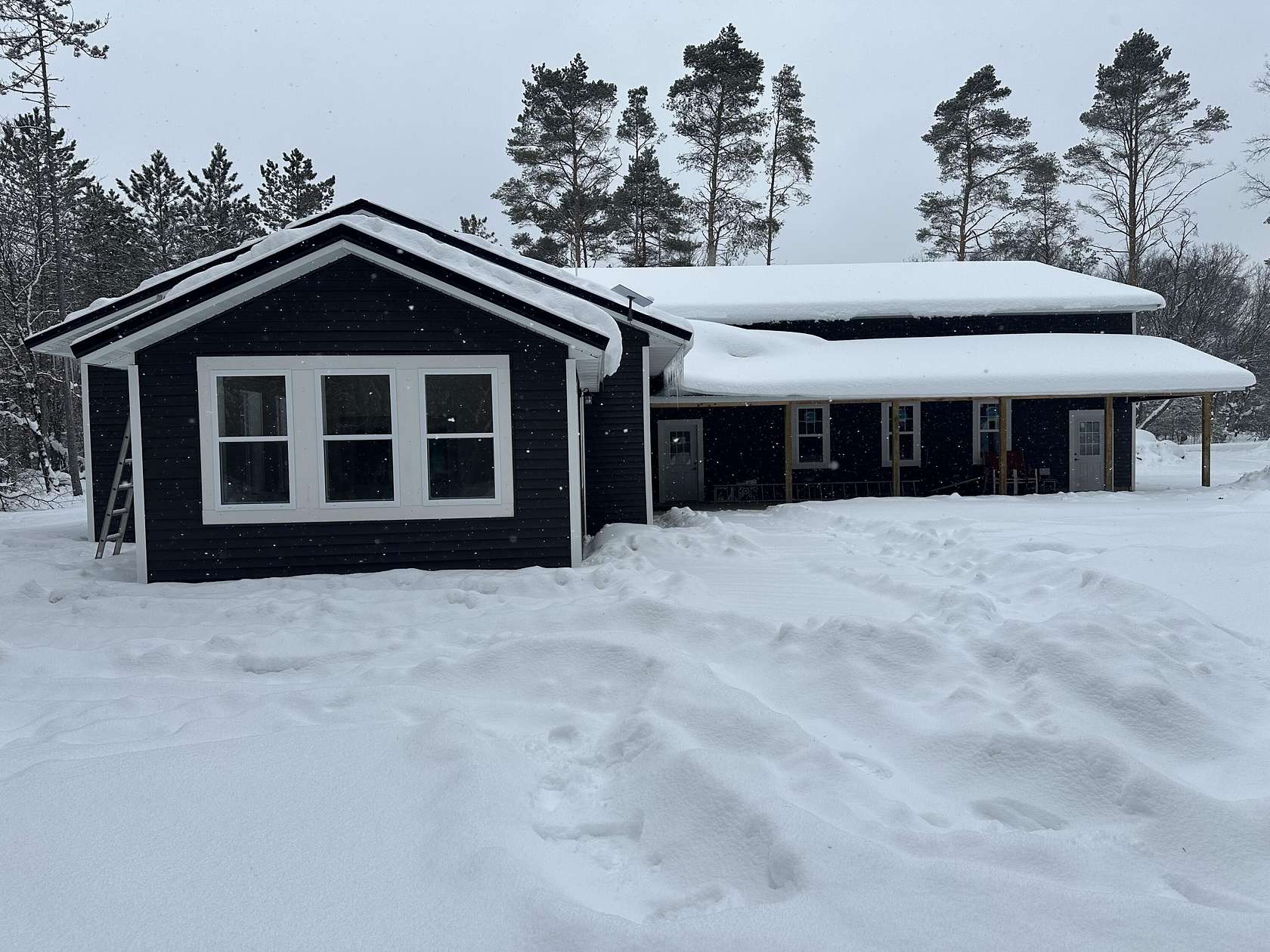 60 Acres of Land with Home for Sale in Bitely, Michigan