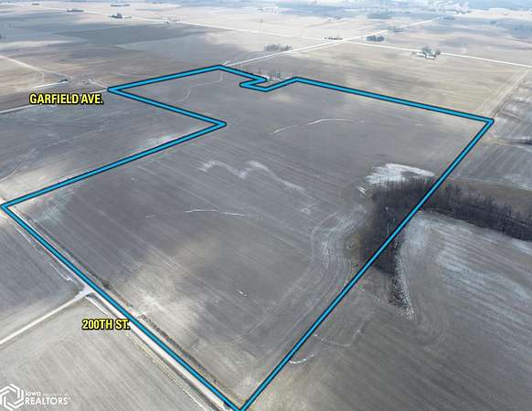113 Acres of Agricultural Land for Sale in Tipton, Iowa