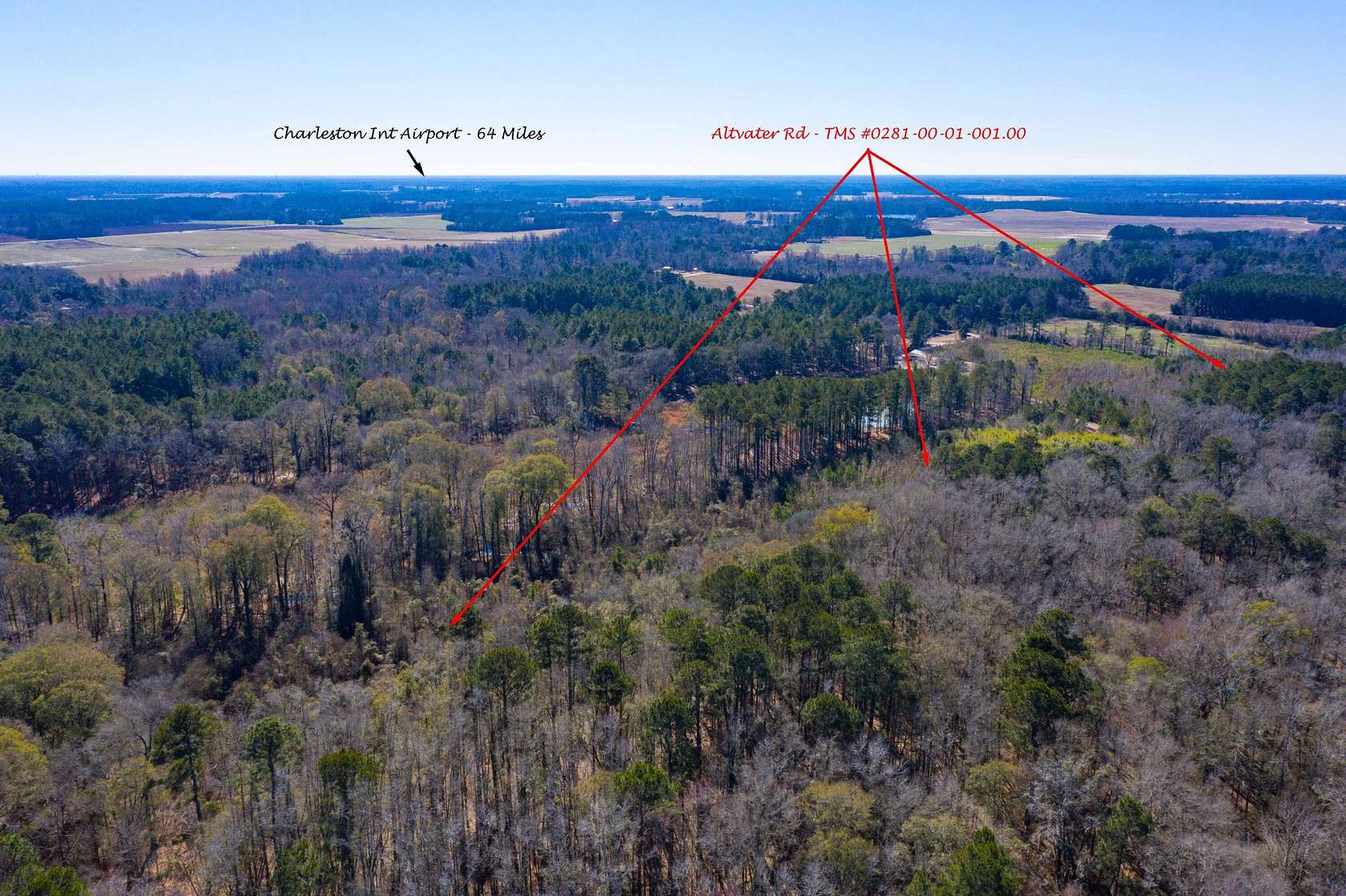 13.1 Acres of Recreational Land & Farm for Sale in Elloree, South Carolina