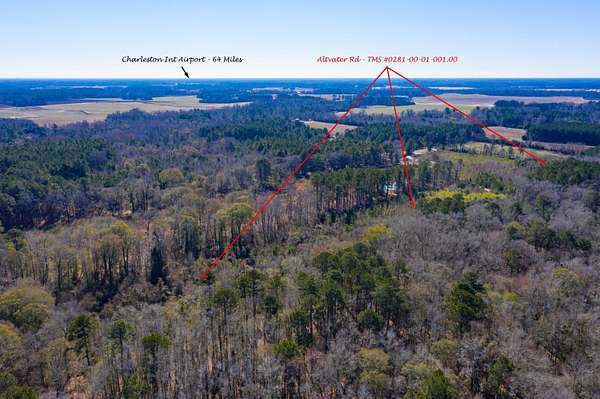13.1 Acres of Recreational Land & Farm for Sale in Elloree, South Carolina