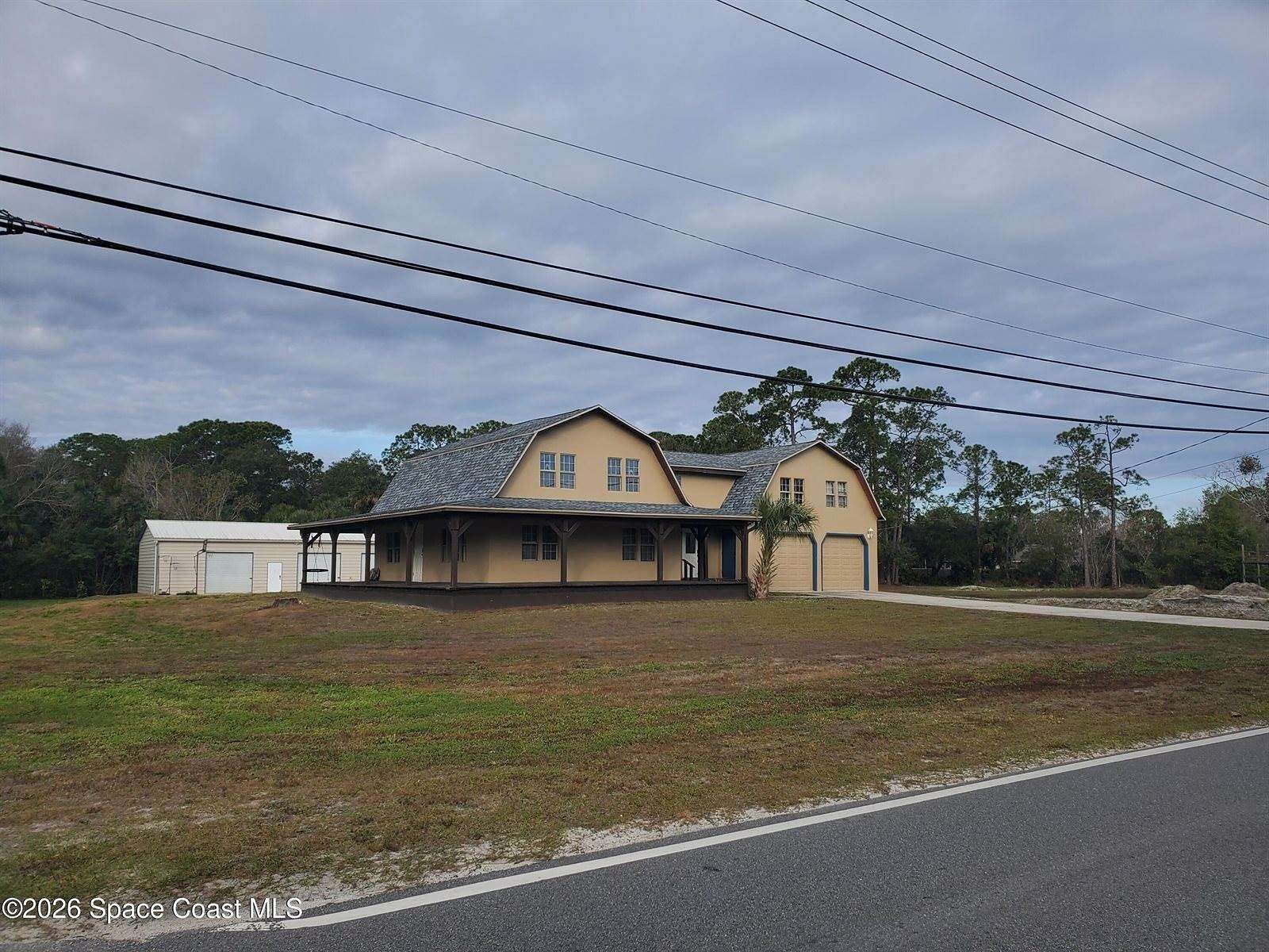 2 Acres of Residential Land with Home for Sale in Cocoa, Florida