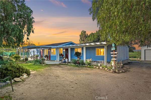 5.37 Acres of Residential Land with Home for Sale in Winchester, California