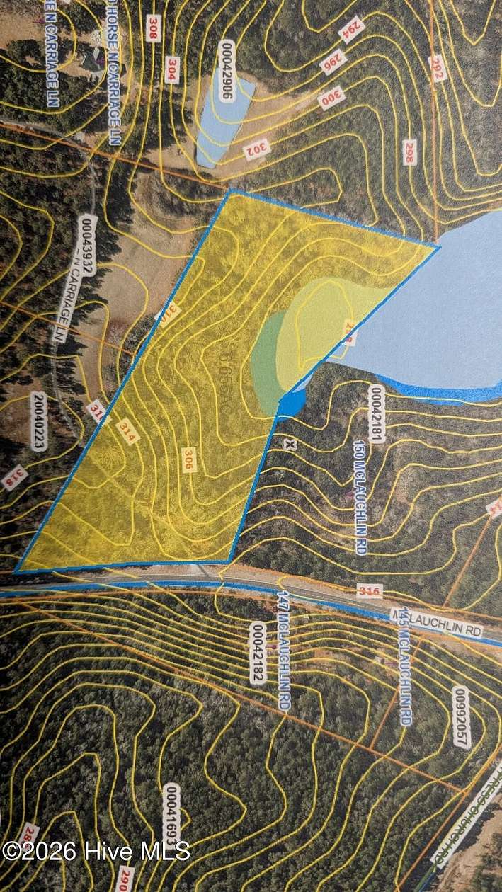 6.5 Acres of Residential Land for Sale in Cameron, North Carolina