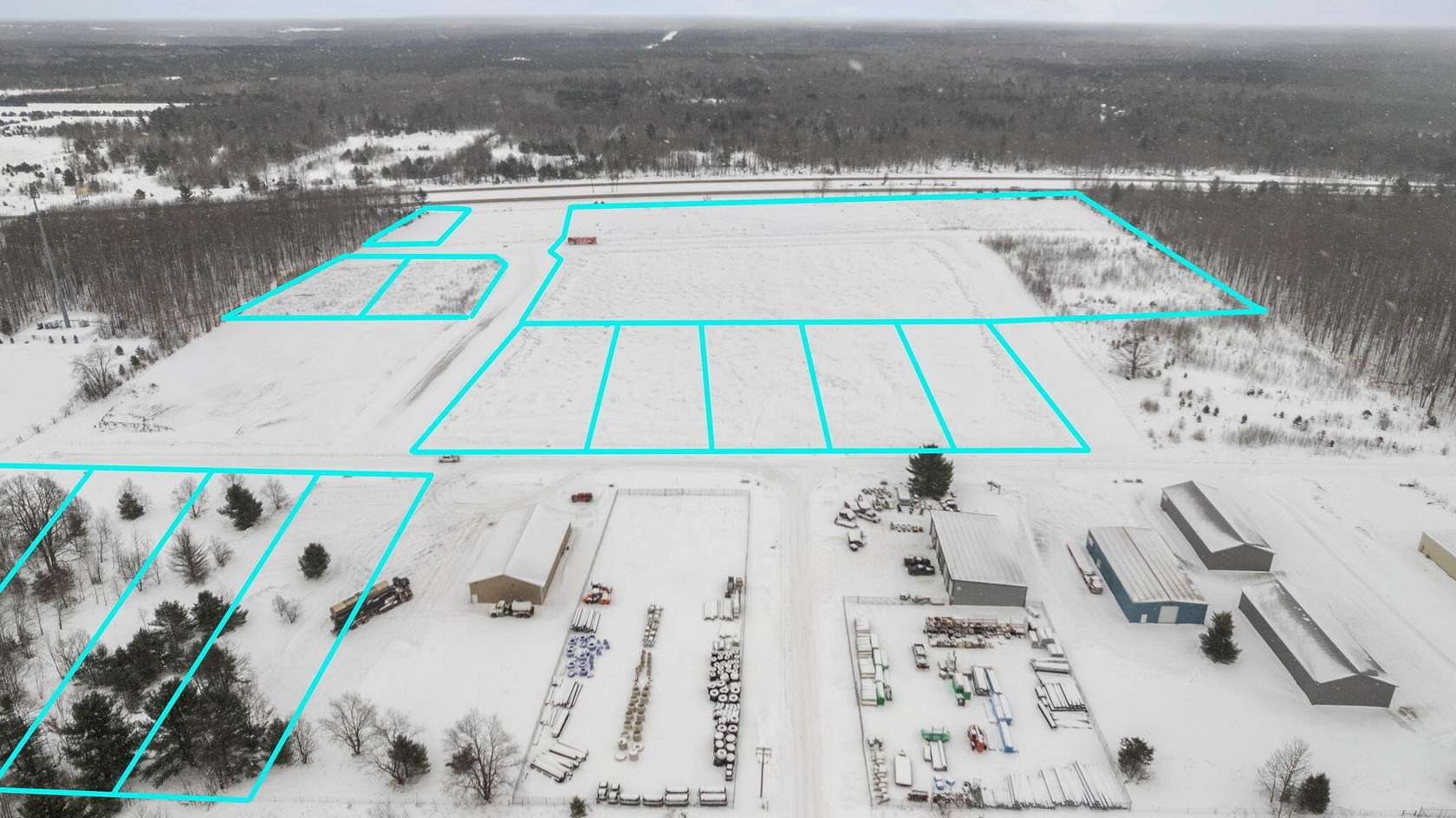 20.5 Acres of Commercial Land for Sale in Gaylord, Michigan