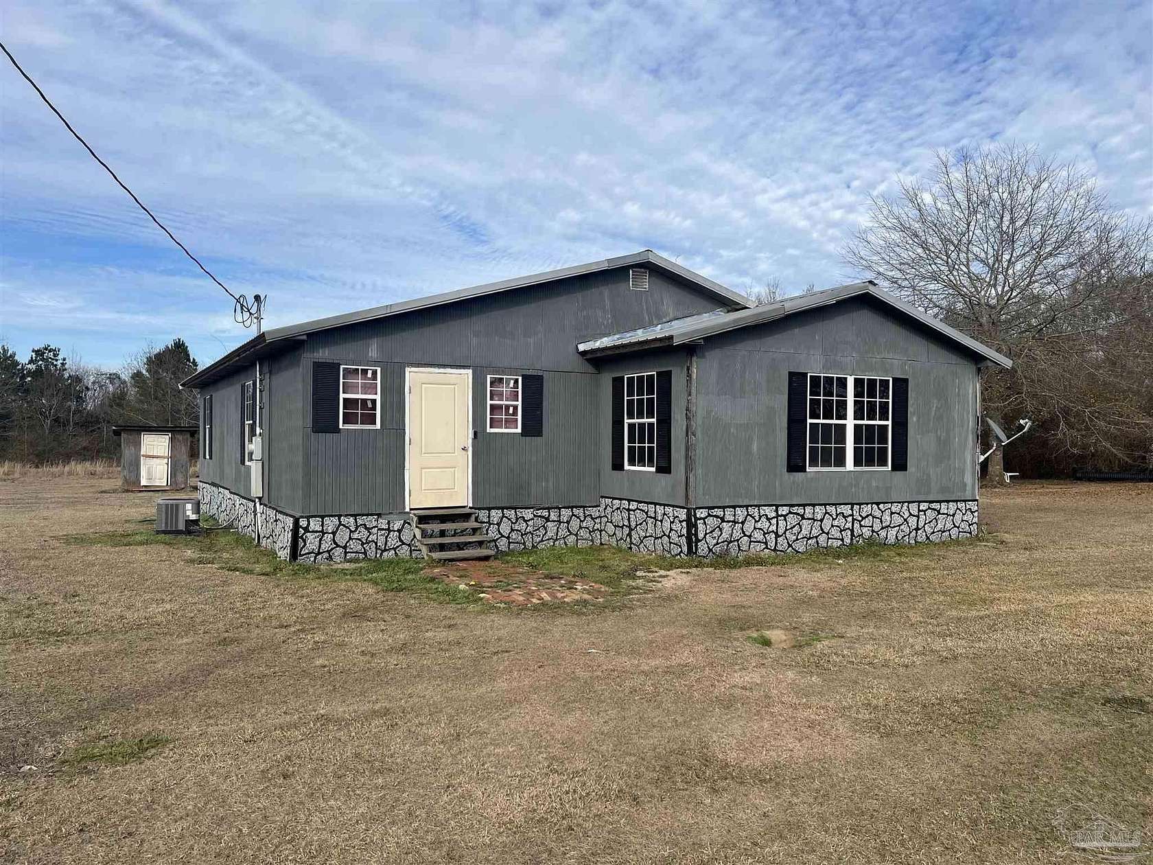 5 Acres of Residential Land with Home for Sale in Atmore, Alabama