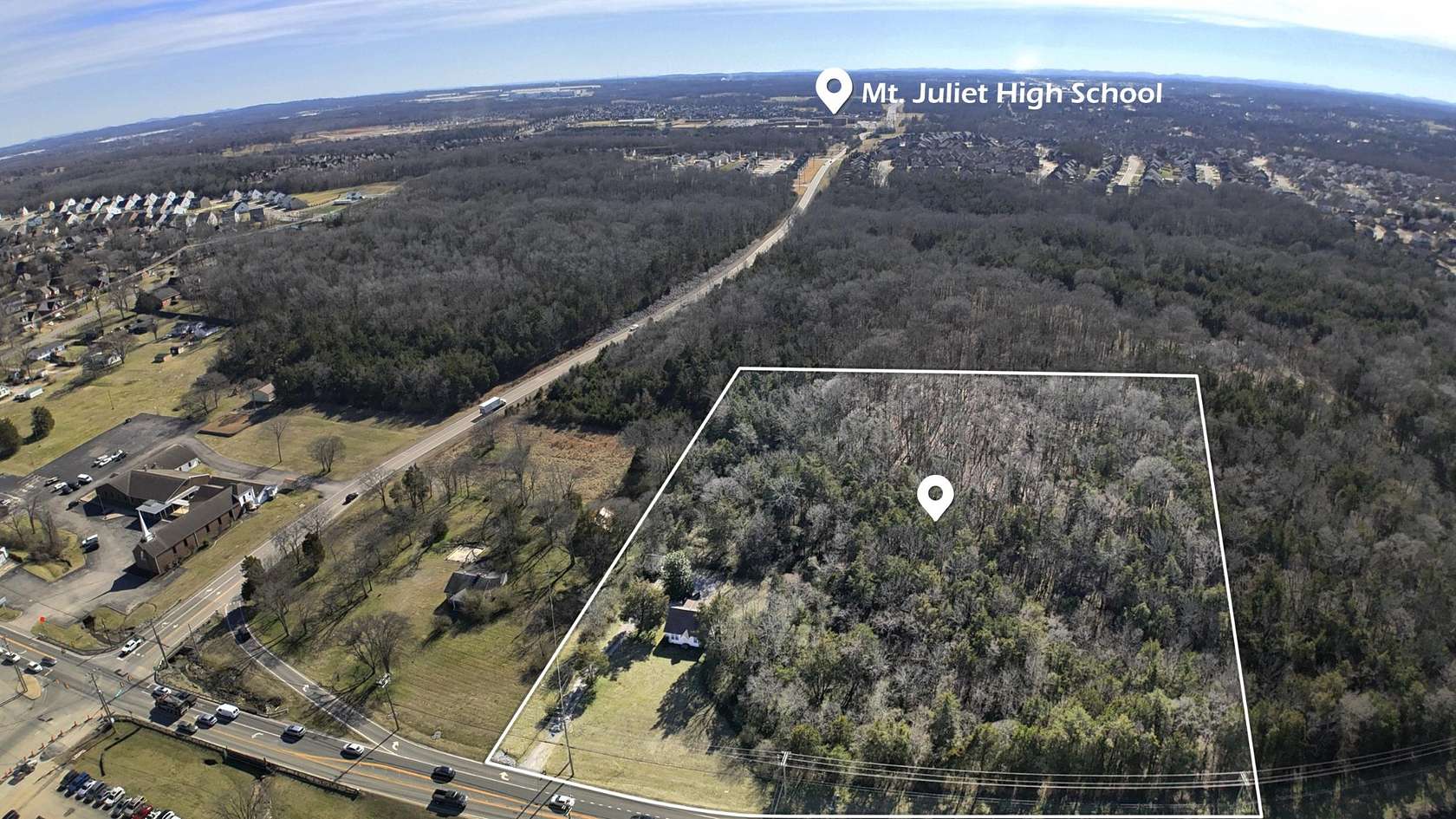5 Acres of Commercial Land for Sale in Mount Juliet, Tennessee