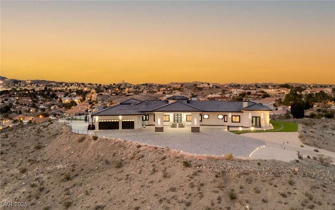 2 Acres of Residential Land with Home for Sale in Boulder City, Nevada