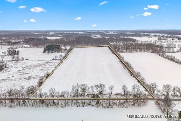 57.5 Acres of Agricultural Land for Sale in Concord, Michigan