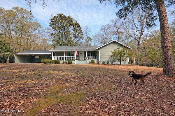 2.75 Acres of Residential Land with Home for Sale in Lucedale, Mississippi