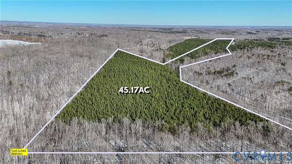 45.2 Acres of Agricultural & Residential Land for Sale in Farmville, Virginia