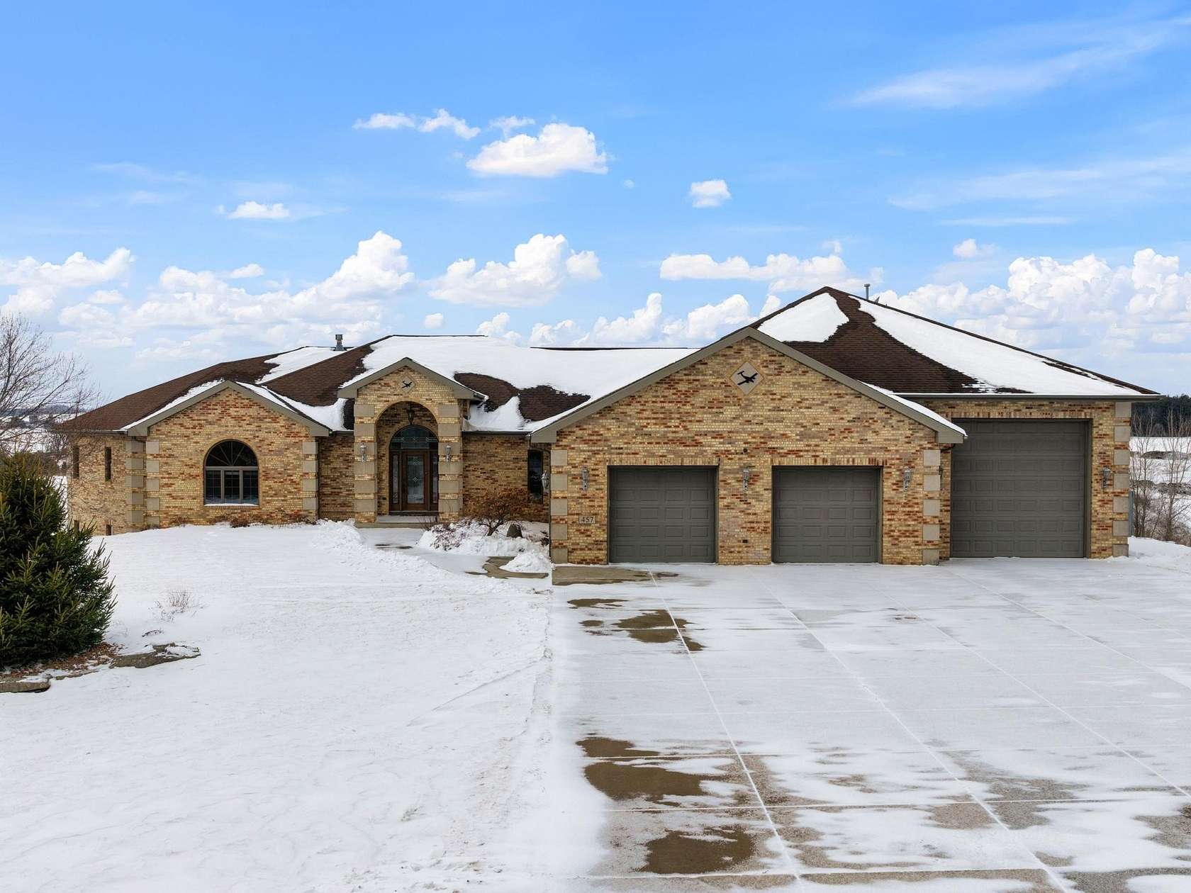 16.3 Acres of Improved Mixed-Use Land for Sale in Brooklyn, Wisconsin