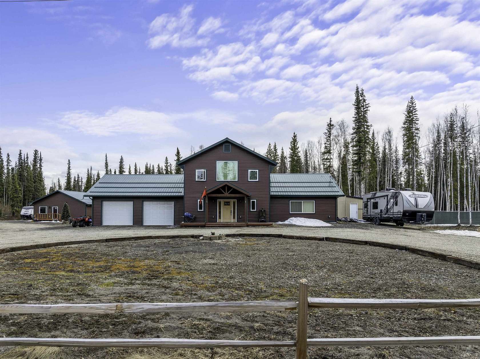 1.5 Acres of Land with Home for Sale in North Pole, Alaska