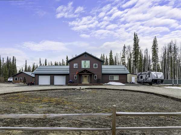 1.5 Acres of Land with Home for Sale in North Pole, Alaska