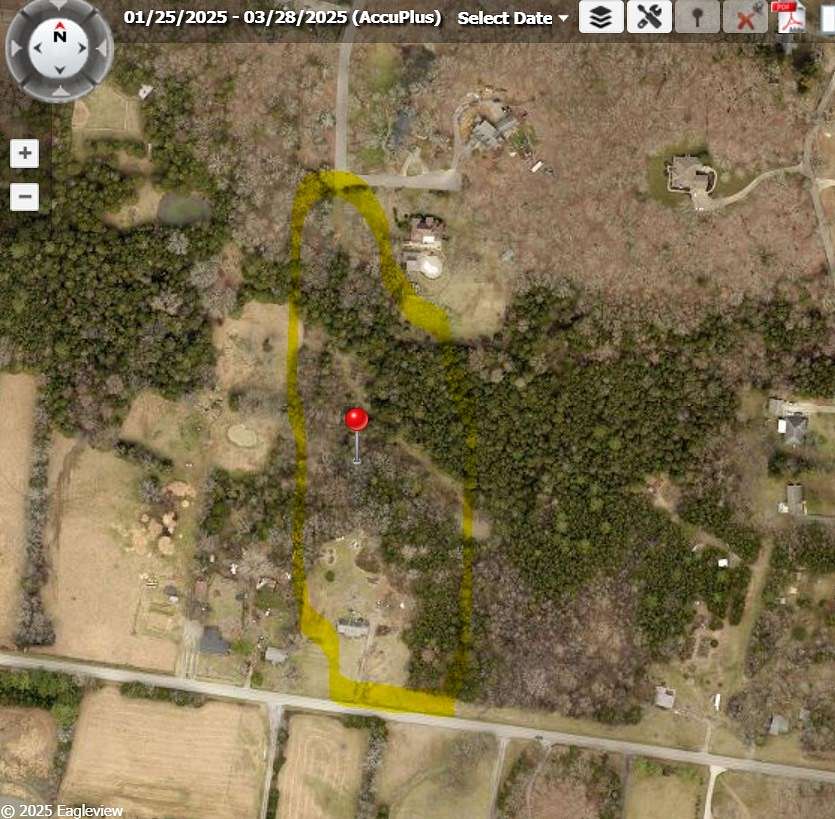 5.3 Acres of Residential Land with Home for Sale in Murfreesboro, Tennessee