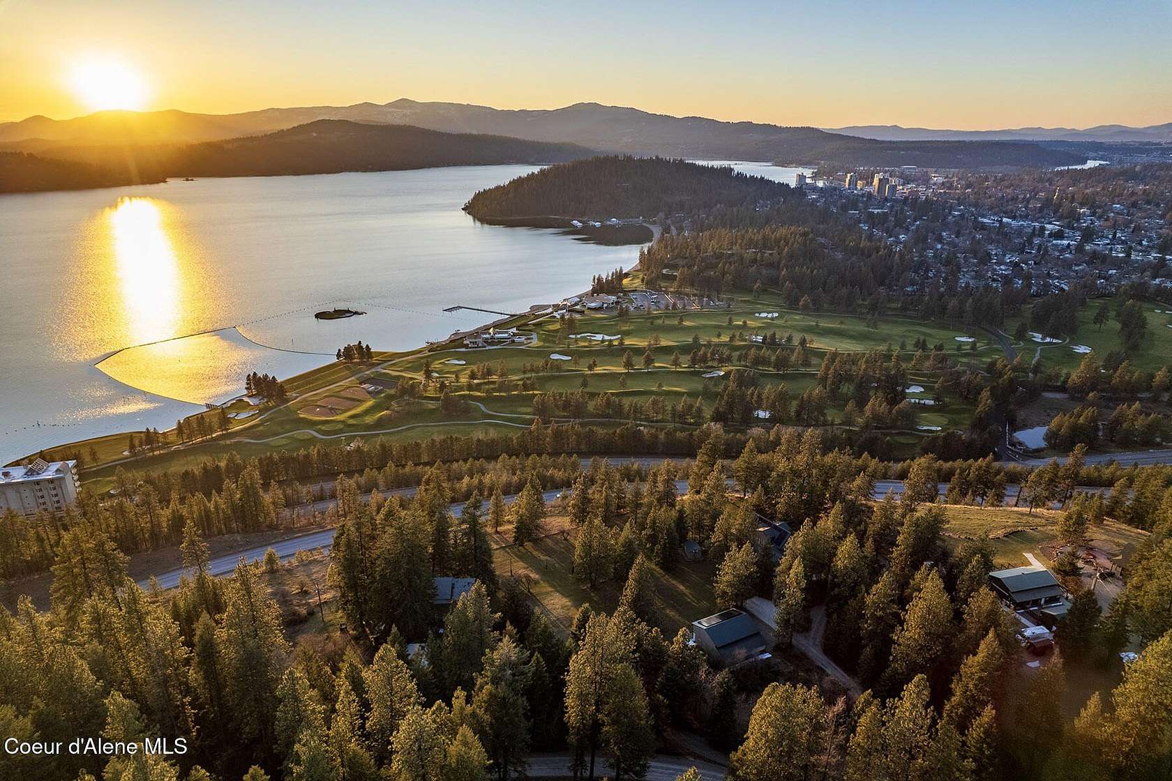 10 Acres of Land with Home for Sale in Coeur d'Alene, Idaho