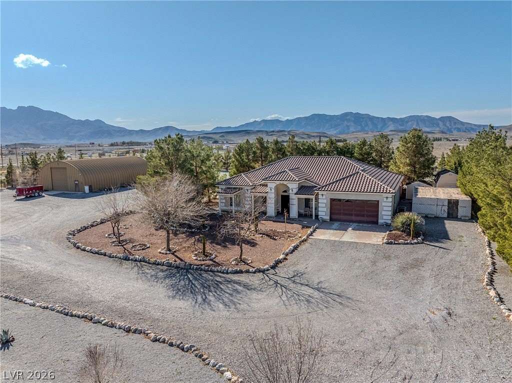 2.17 Acres of Land with Home for Sale in Pahrump, Nevada