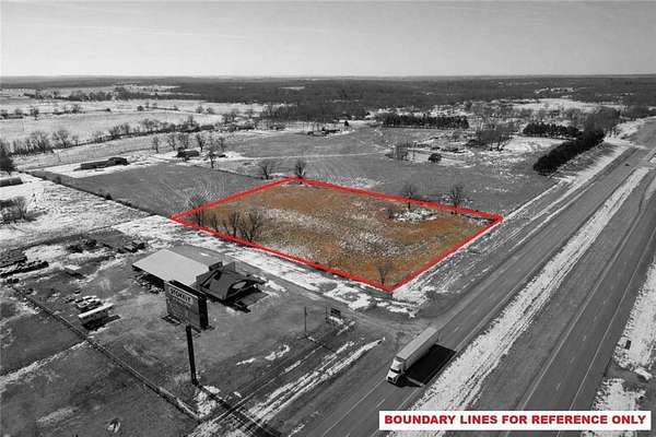 2.38 Acres of Commercial Land for Sale in Colcord, Oklahoma