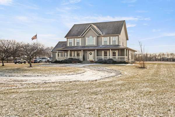 36.8 Acres of Land with Home for Auction in Marysville, Ohio
