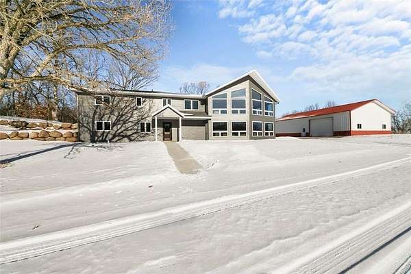 10 Acres of Residential Land with Home for Sale in Cold Spring, Minnesota