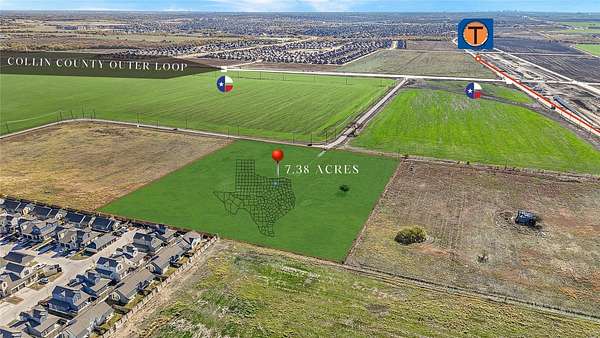 7.38 Acres of Mixed-Use Land for Sale in Celina, Texas
