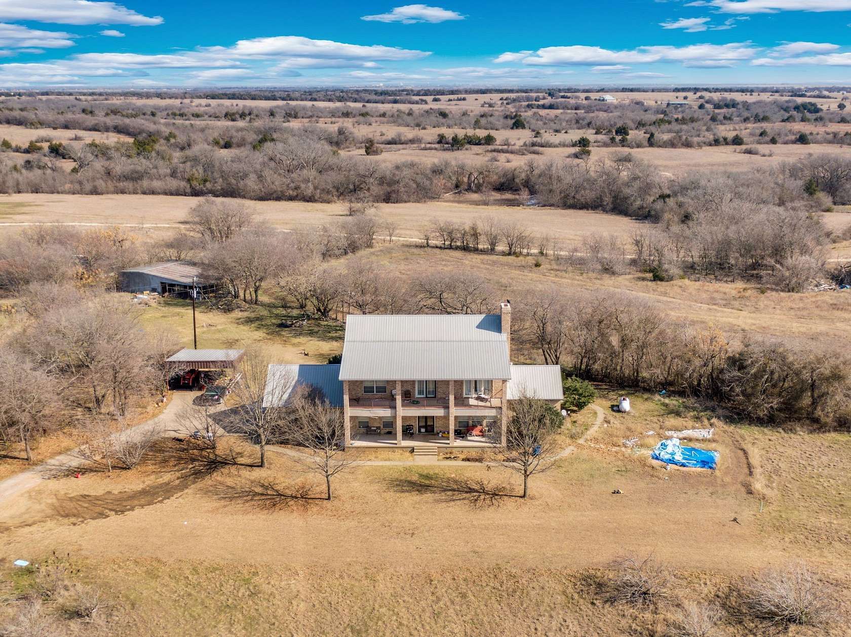 13 Acres of Land with Home for Sale in Midlothian, Texas