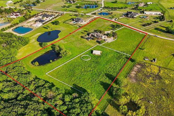 11.5 Acres of Land with Home for Sale in Rockwall, Texas