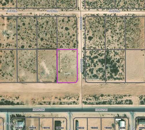 0.82 Acres of Residential Land for Sale in Horizon City, Texas