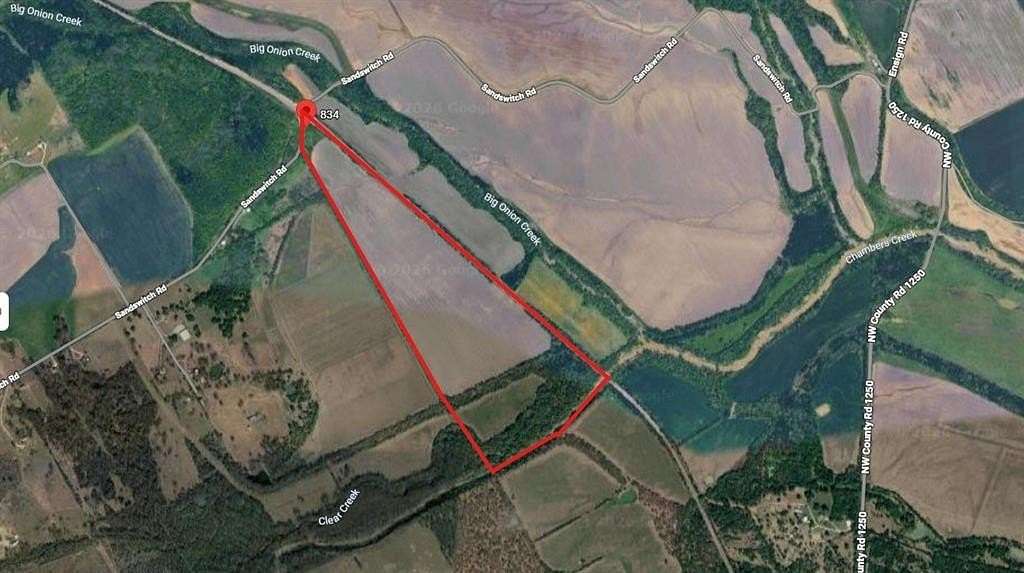 116 Acres of Land for Sale in Ennis, Texas