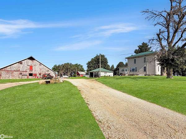 7.28 Acres of Land with Home for Sale in Gladbrook, Iowa
