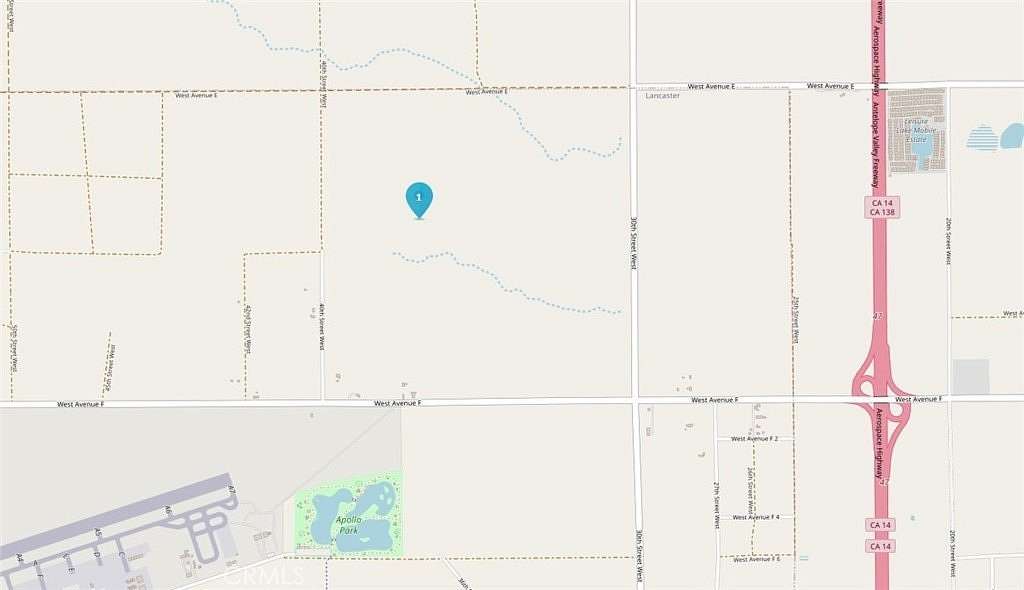 10 Acres of Commercial Land for Sale in Lancaster, California