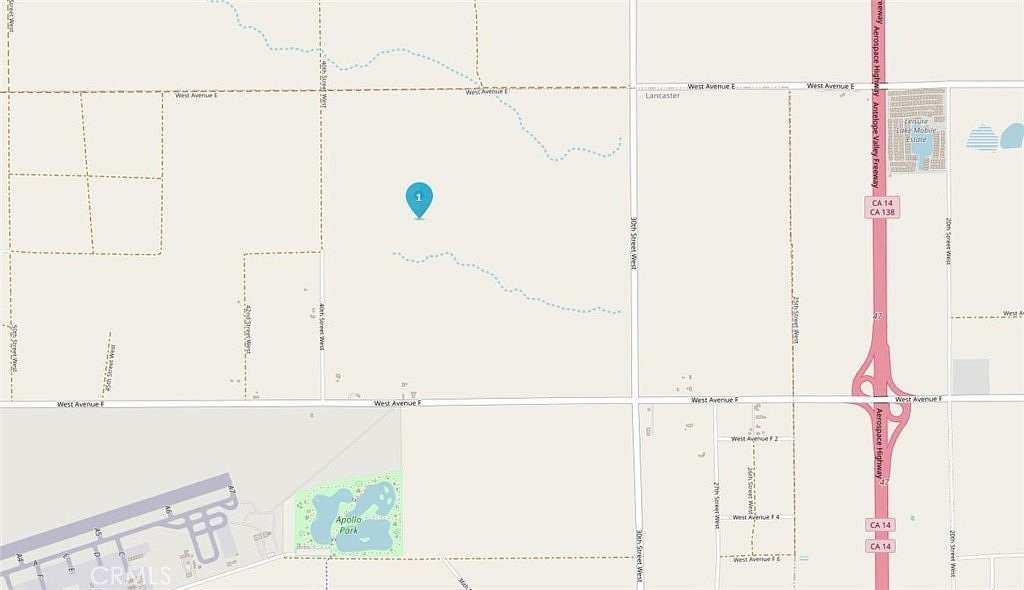 10 Acres of Commercial Land for Sale in Lancaster, California