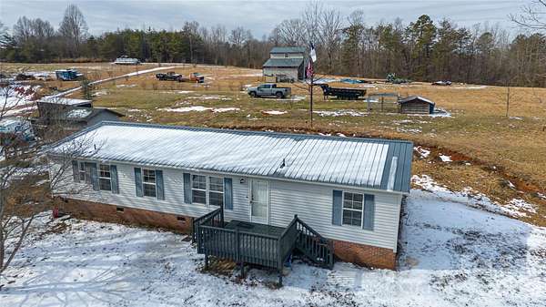 13 Acres of Recreational Land with Home for Sale in Connelly Springs, North Carolina