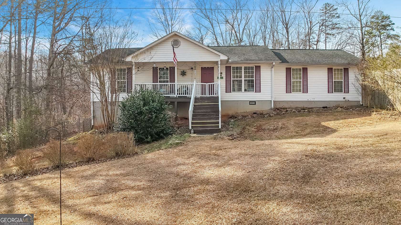 3.65 Acres of Residential Land with Home for Sale in Martin, Georgia